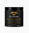 Bó Beauty Honey Glow Body Butter, Sweet Orange & Frankincense, 120ml jar of whipped tallow body butter